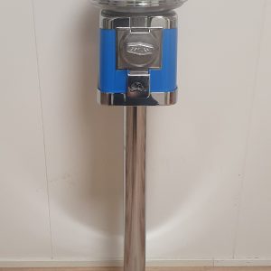 Gebruikte beaver automaat blauw op voet